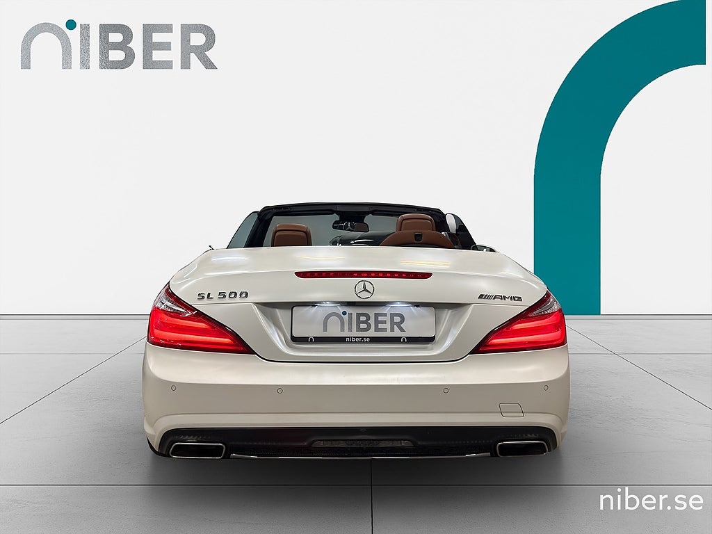 Mercedes-Benz SL 500 AMG, Designo, 3 brukare, Mkt utr.
