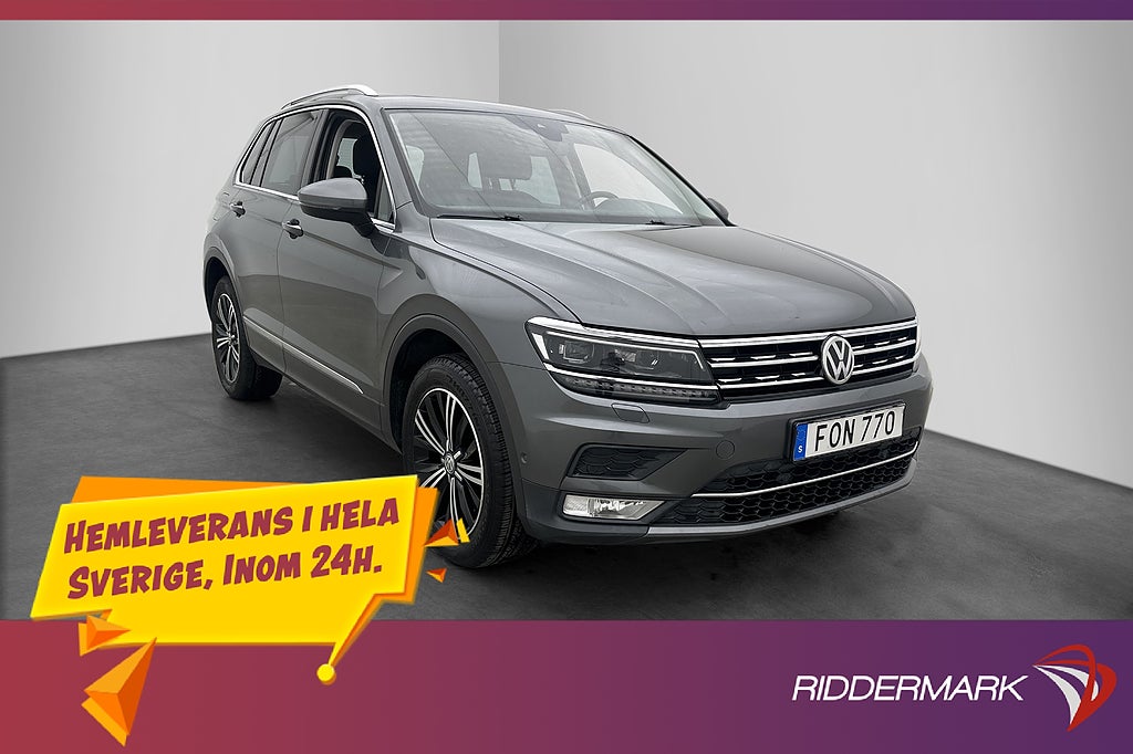 Volkswagen Tiguan 2.0 TDI 4M GT D-Värmare Pano Cockpit Drag