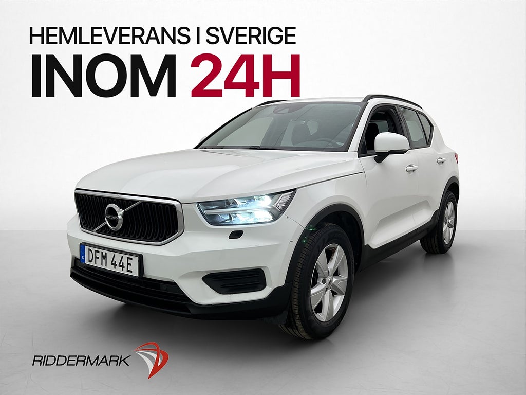 Volvo XC40 T3 163hk 2 Brukare Drag Värmare Adaptiv Sensorer