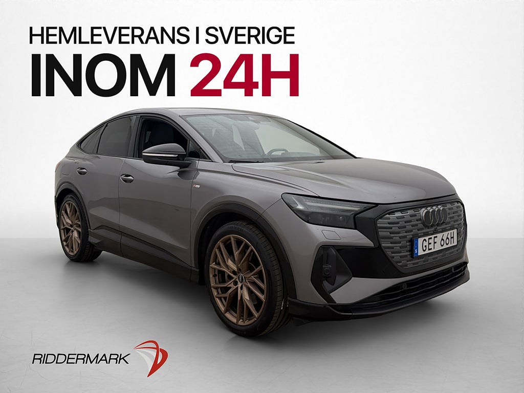 Audi Q4 E-Tron 50 Sportback Q S-Line Edition One Kamera Drag