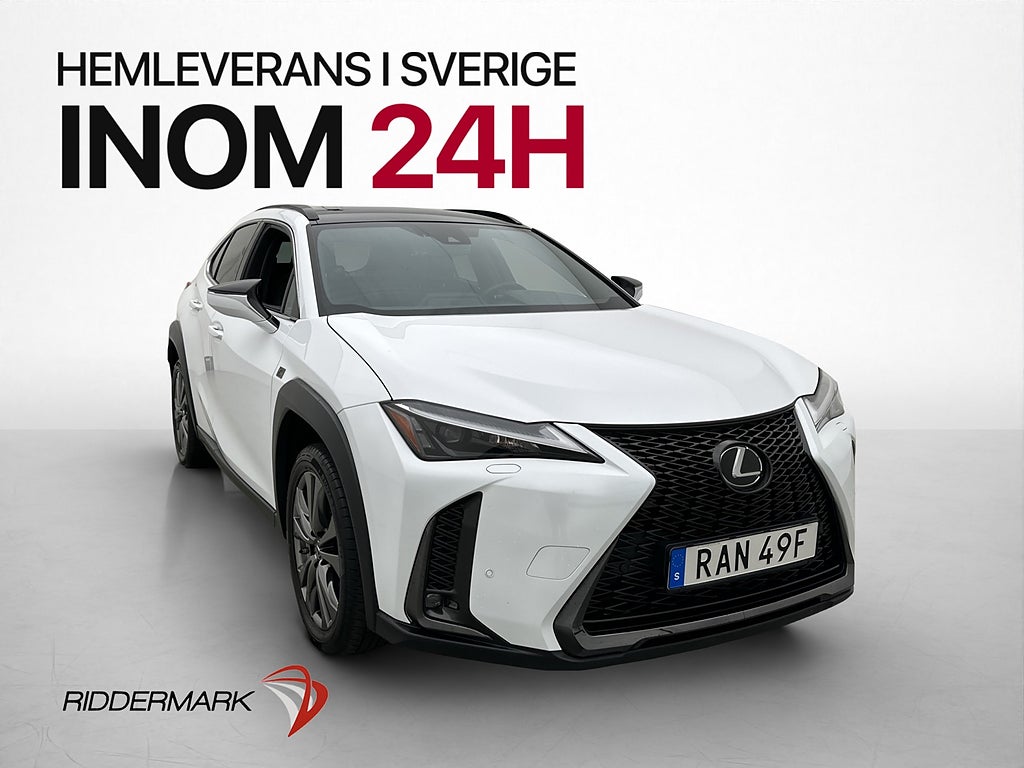 Lexus UX 250h 14hk F Sport Kamera Skinn Navi Lane-Assist