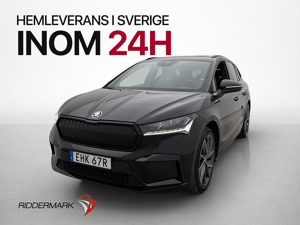 Skoda Enyaq iV 80 Sportline Värmepump 360° CarPlay Drag MOMS