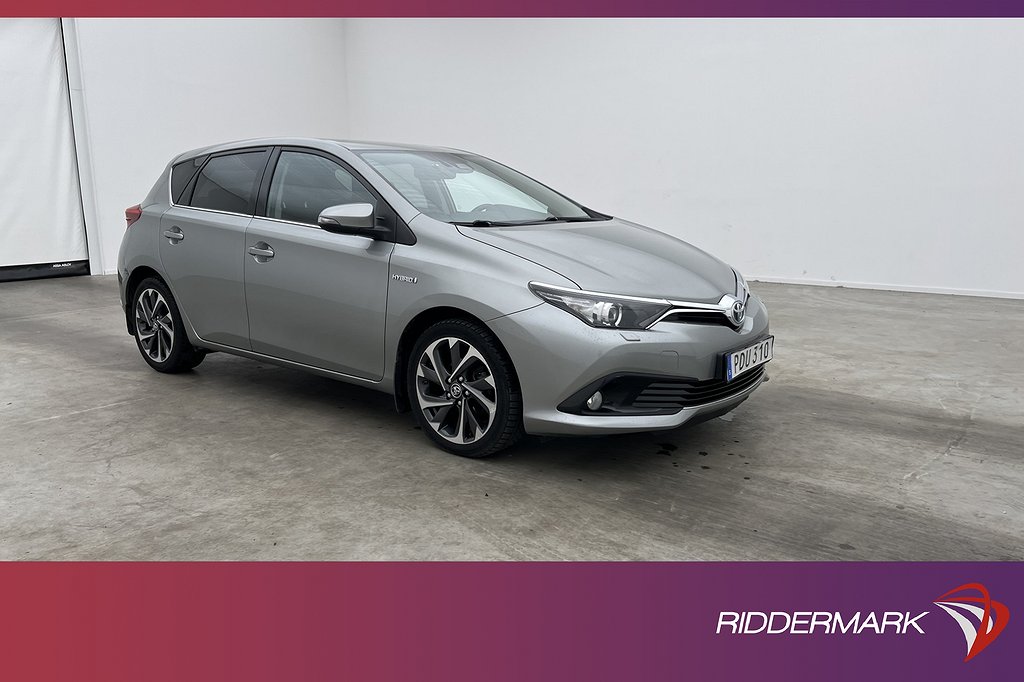 Toyota Auris Hybrid 136hk Active Plus Värmare Kamera Välserv