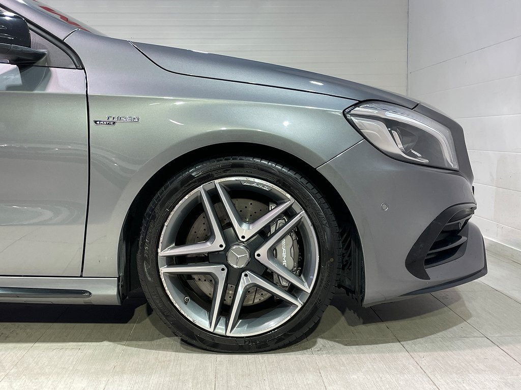 Mercedes-Benz AMG A45 4MATIC AMG | Kamera | 381hk | Downpipe 2016