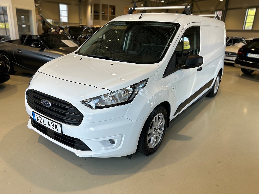 Ford Transit Connect 230 LWB 1.5 EcoBlue SelectShift 100hk L2 Inredning/Drag