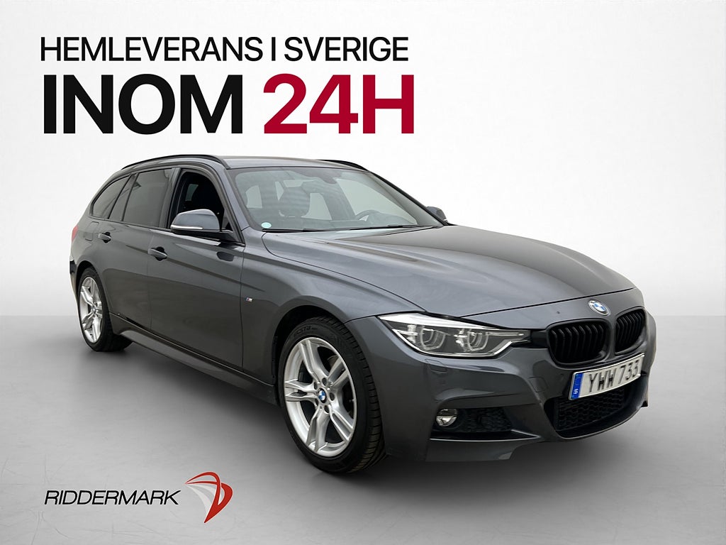 BMW 320D xDrive Touring 190hk M Sport M&K-Värmare HiFi Drag