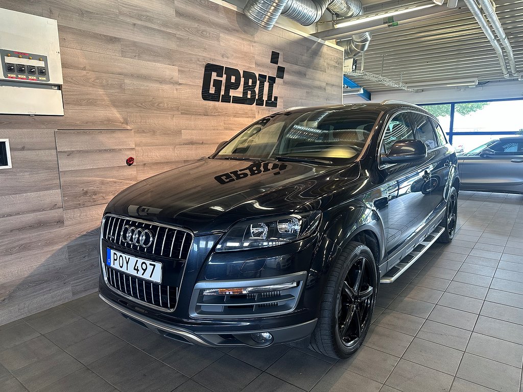 Audi Q7 3.0 TDI V6 Quattro | 7 Sits | Drag | Svensksåld