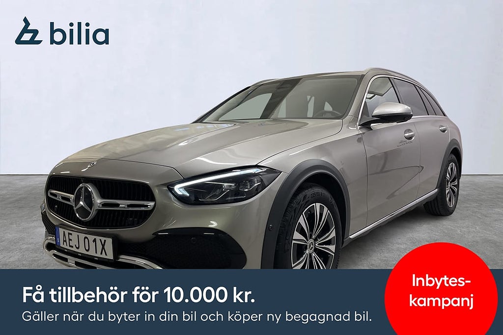 Mercedes-Benz C 220d Burmester Skinn Luftstolar 360