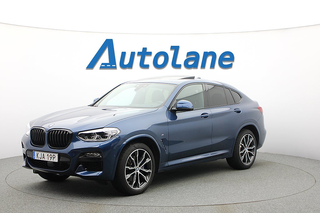 BMW X4 xDrive30i M-Sport, H/K, Pano, HUD Sommarkampanj 4,99%
