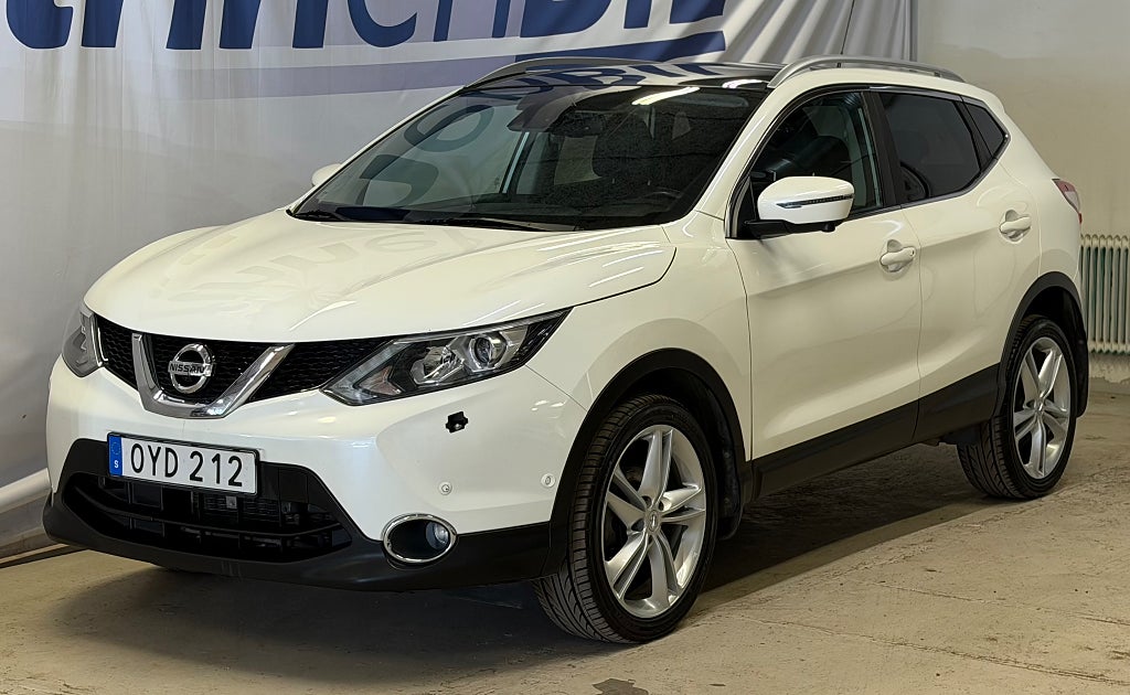 Nissan Qashqai 1.2 DIG-T XTRONIC-CVT Besiktigad 360 kamera Drag