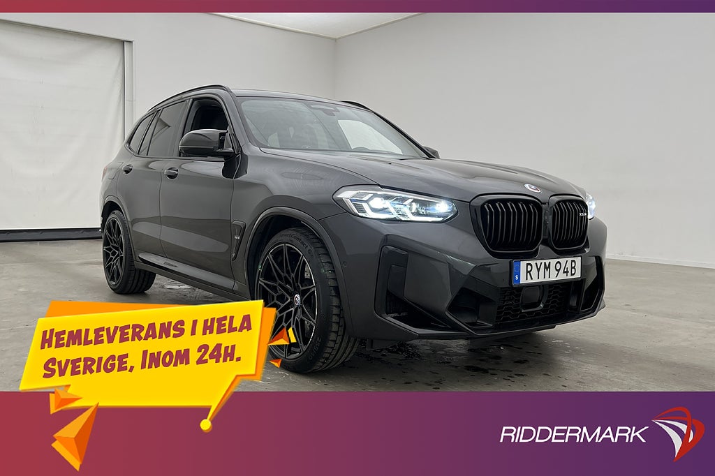 BMW X3 M Competition 510hk xDrive Pano HuD H/K 360° Drag