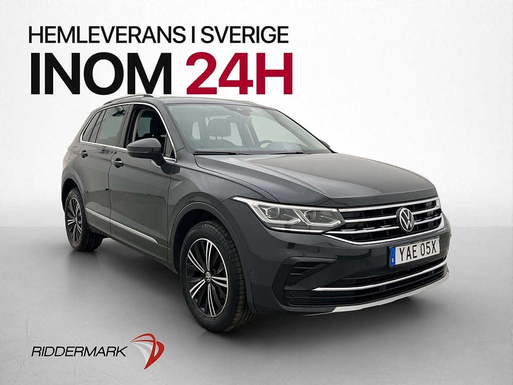Volkswagen Tiguan eHybrid 245hk Elegance Pano Cockpit MOMS