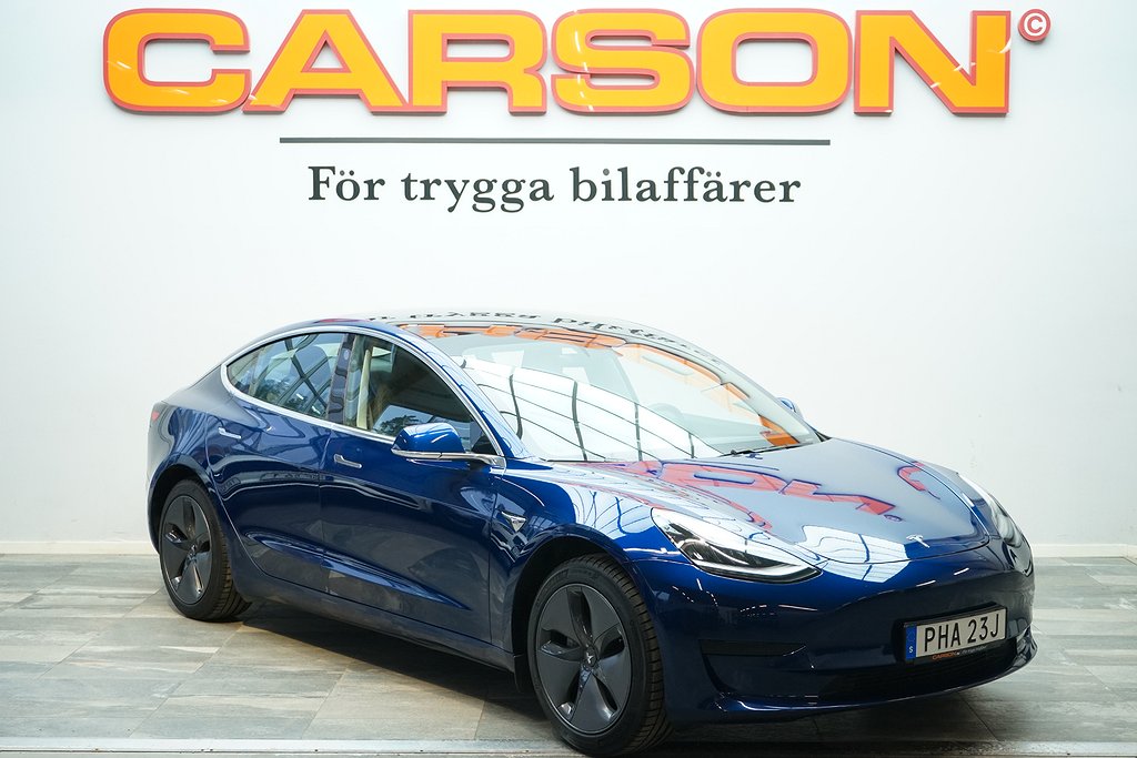 Tesla Model 3 Standard Range Plus Svensksåld Moms
