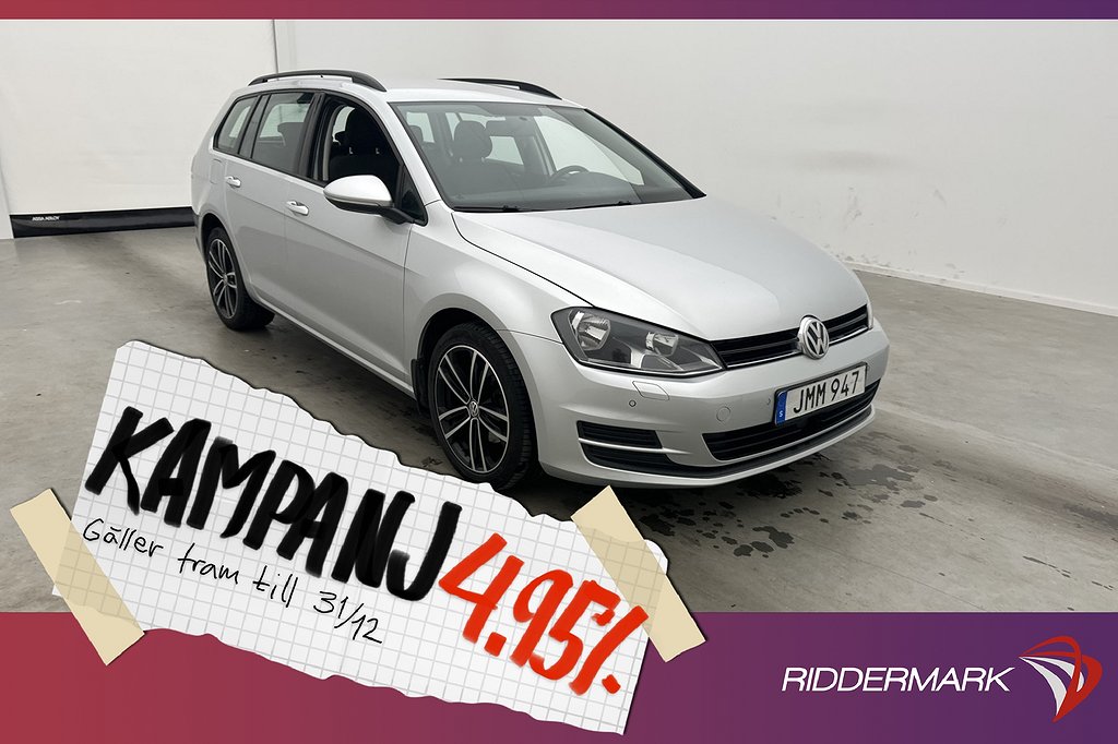 Volkswagen Golf Sportscombi 1.6 TDI 4M Kamera Ad 4,95% Ränta