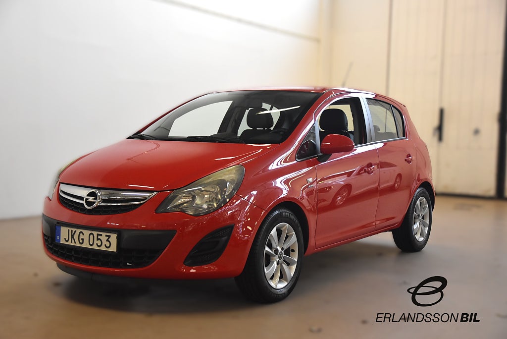 Opel Corsa 5-dörrar 1.4 Enjoy P-SENSORER RATTVÄRME