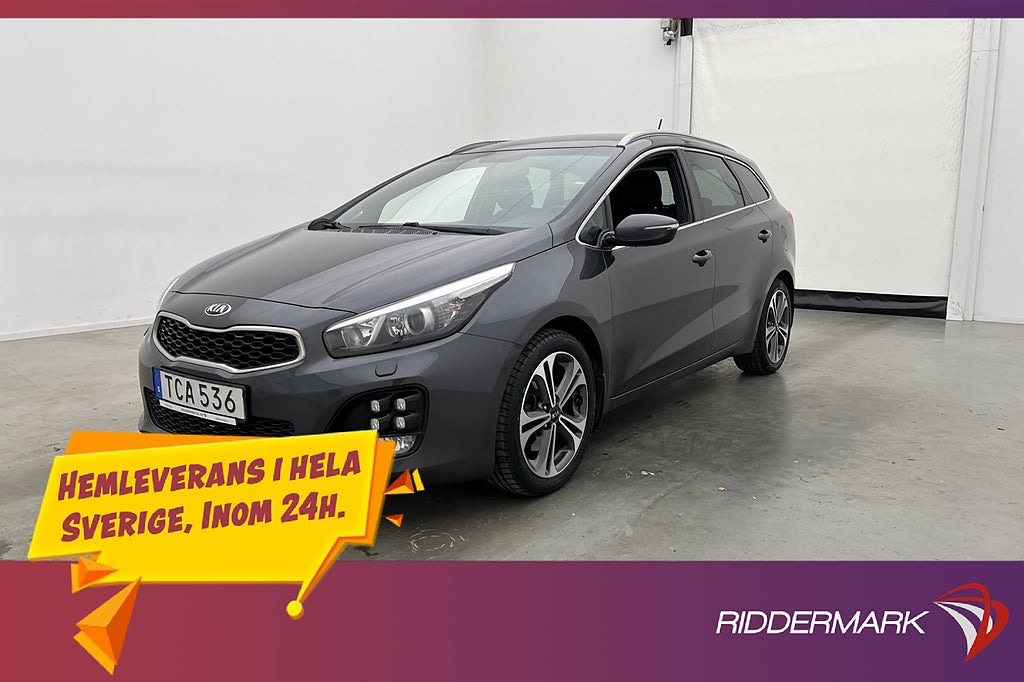 Kia Ceed SW 1.6 CRDi 136hk GT-Line Dragkrok Kamera Navi