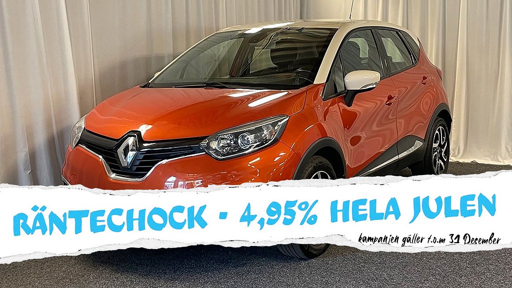 Renault Captur 0.9 TCe Keyless Farthållare Navi  P-Sensorer