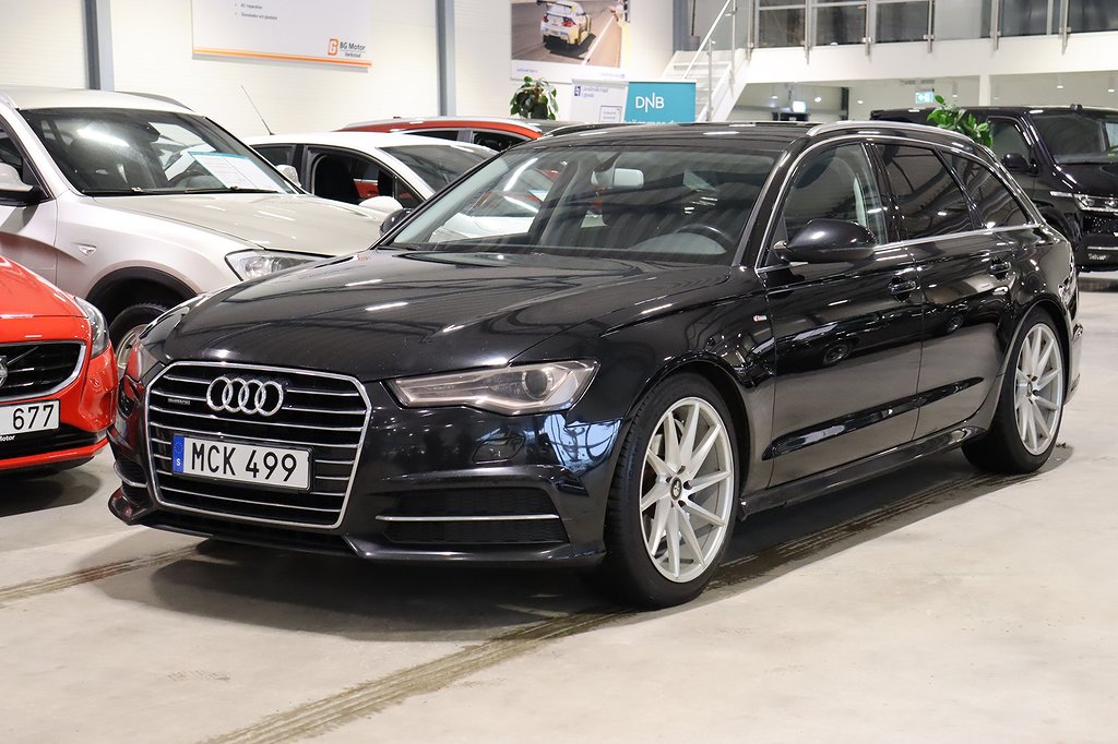 Audi A6 2,0 TDi 190HK S-Line Avant Quattro Aut Dieselv/Drag