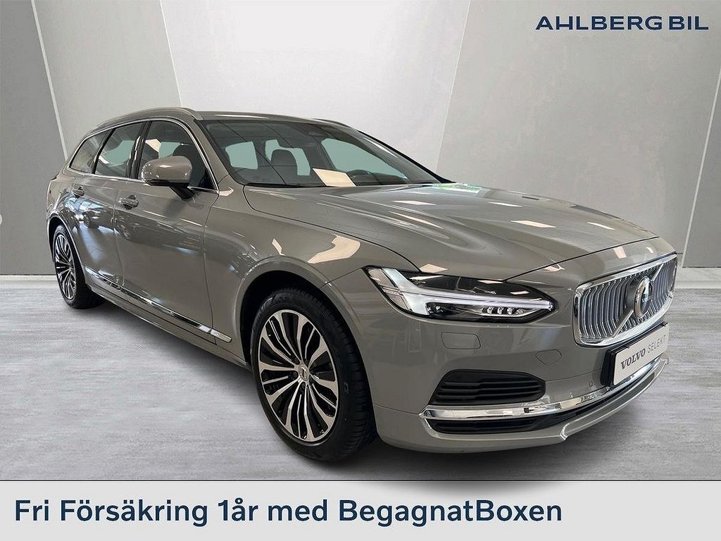 Volvo V90 Recharge T6 Core Edition, Parkeringskamera bak, Navigation, Bakl