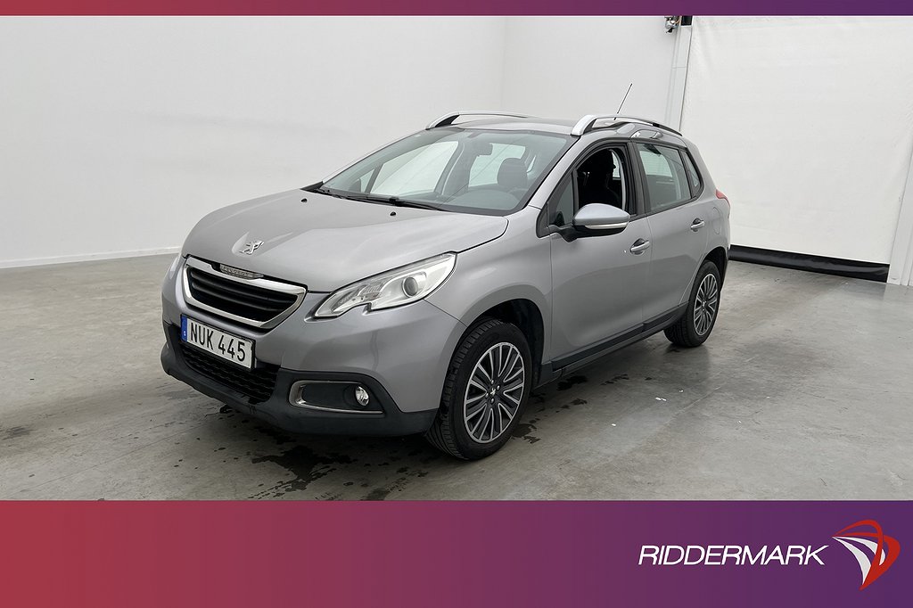 Peugeot 2008 1.2 VTi 82hk Active Farthållare Låg Skatt