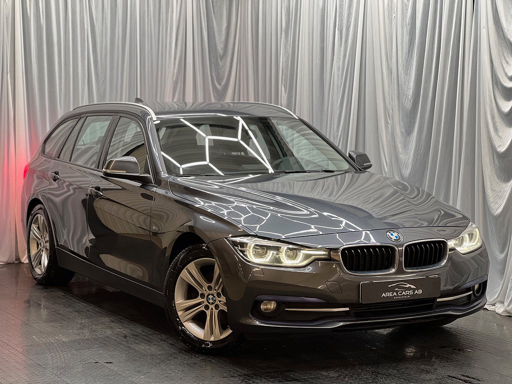 BMW 320 d Touring190hk Sport line/dragkrok/LED