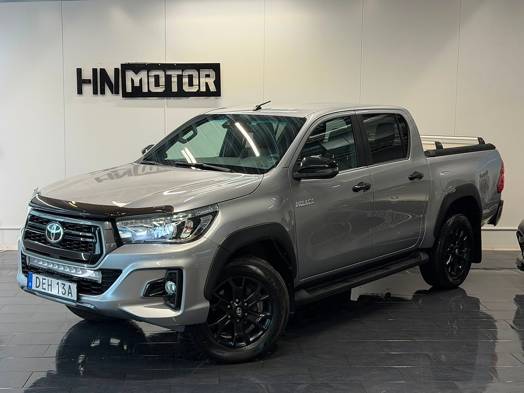 Toyota Hilux Dubbelhytt 2.4 AWD |MOMS|1Ägare|BKam|DRAG|NyServ|NyBess