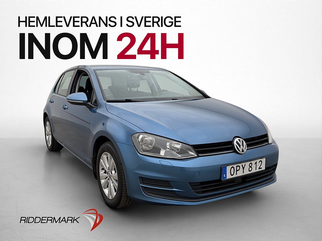 Volkswagen Golf 1.6 TDI Masters Värm Kamera Drag 0,38 l/Mil