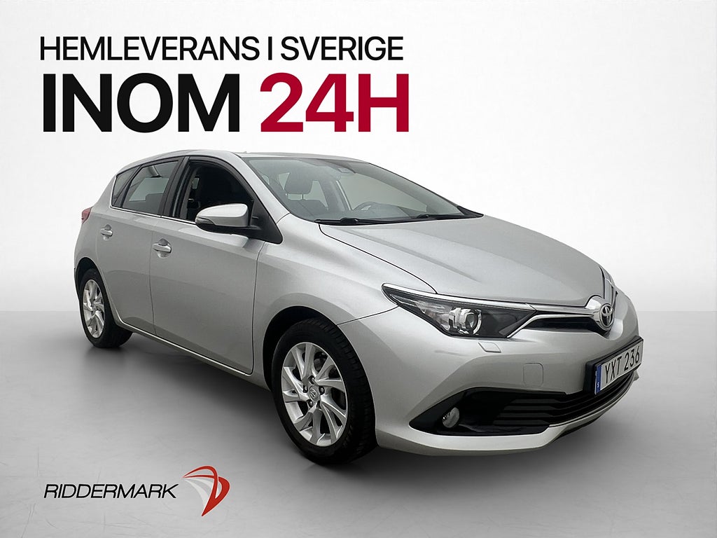 Toyota Auris 1.2 Turbo 116hk Active Backkamera Lane assist