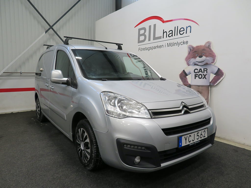 Citroën Berlingo 1.6 BlueHDi 99HK Pro+ Dragkrok Takräcke 