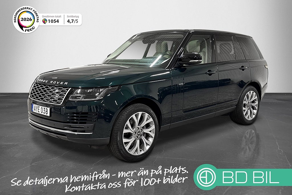 Land Rover Range Rover P400e Westminister Edition En ägare Se spec
