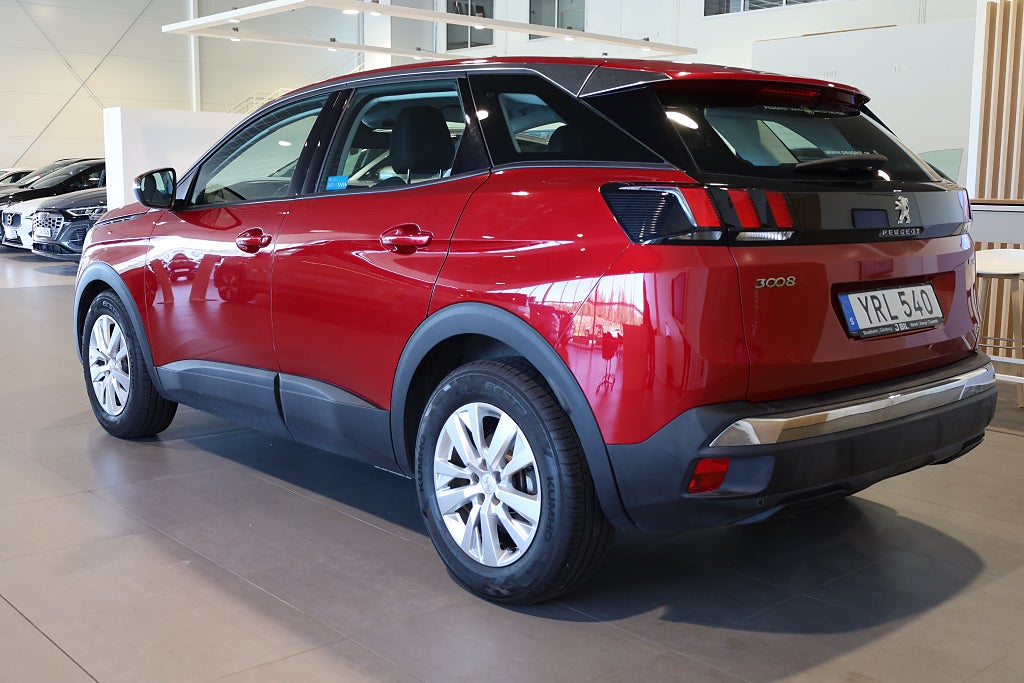 Peugeot 3008 1.2 PureTech 130 EAT Active | Farthållare | Bluetooth | 2017