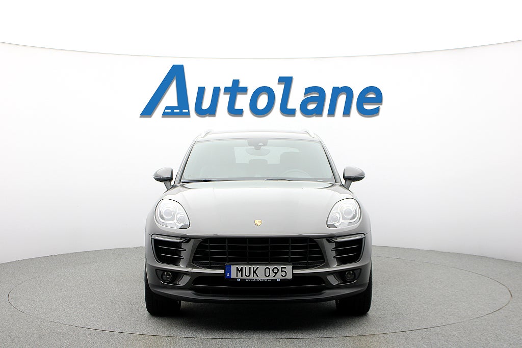 Porsche Macan S Chrono, BOSE®, PASM, Läder, Minnestolar 340hk