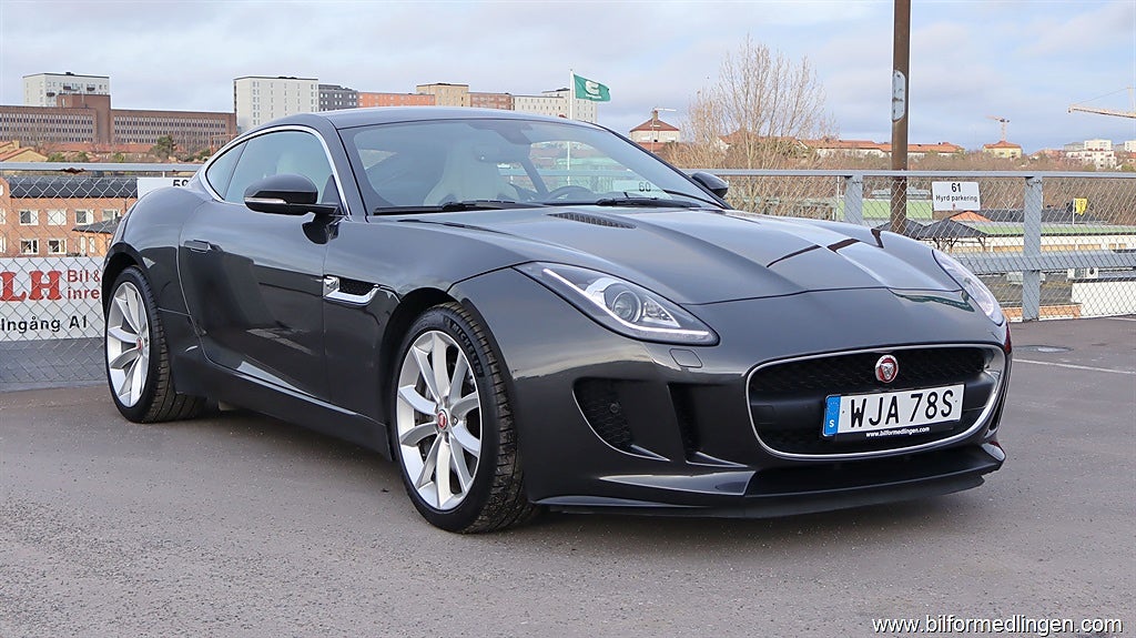 Jaguar F-Type 3.0 V6 Coupé 340hk Pano Backkamera