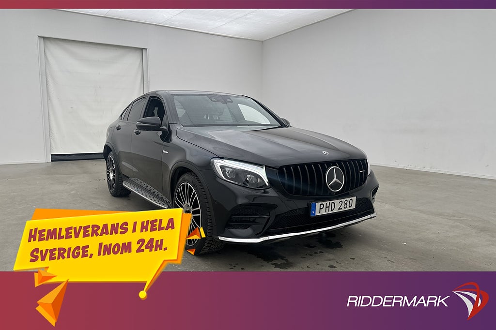 Mercedes-Benz GLC 220 d Coupé 4M AMG Burm HUD Värm T-lucka