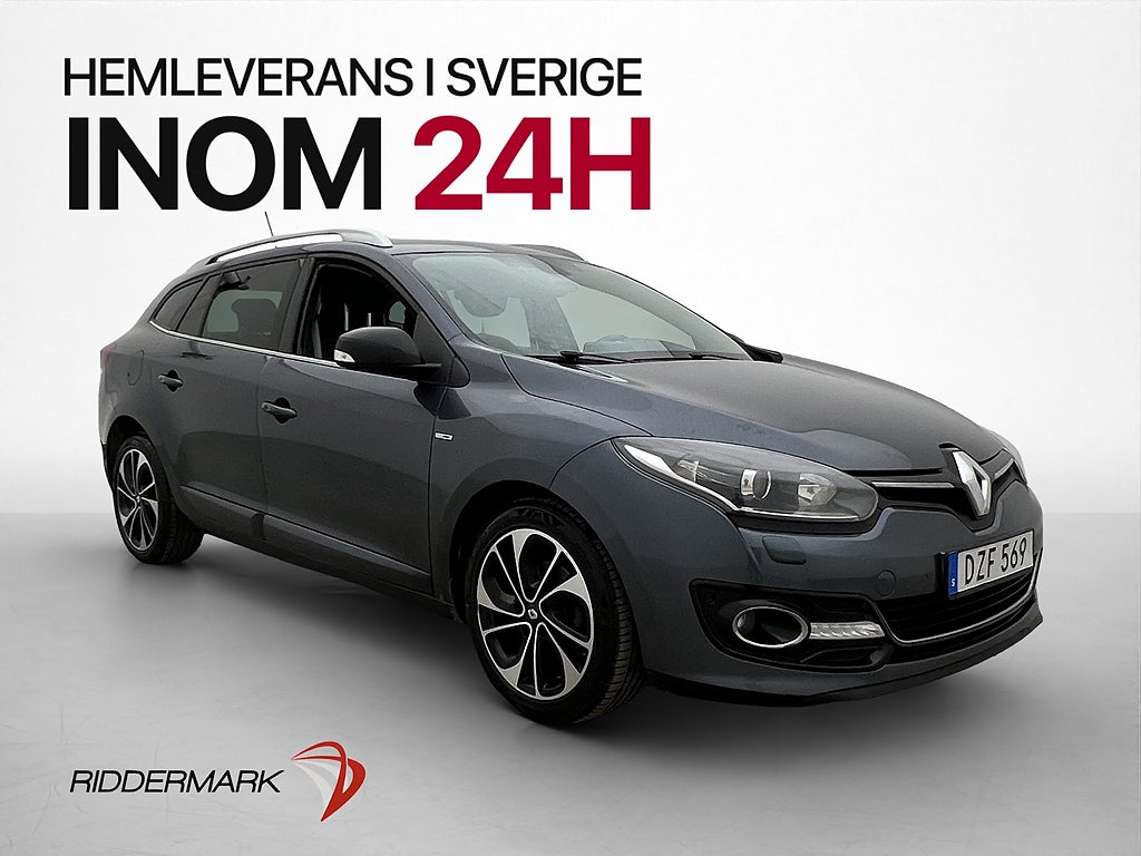 Renault Mégane Grandtour 110hk BOSE Edition Värm Kamera Drag