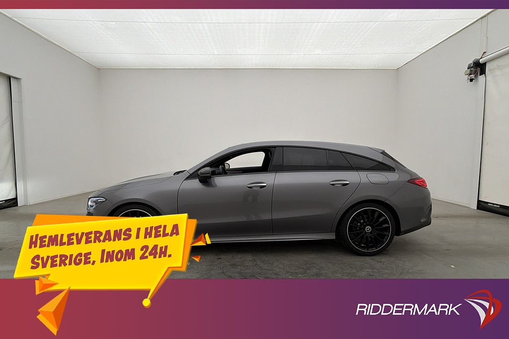 Mercedes-Benz CLA SB 200 d AMG Värm Pano Wide Drag Kamera