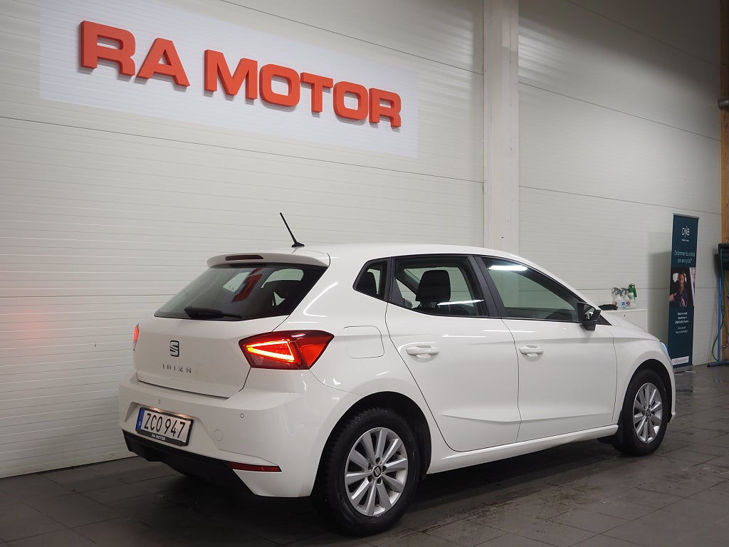 Seat Ibiza 1.0 MPI 75hk Style P-Sensorer Komfortpaket 2018
