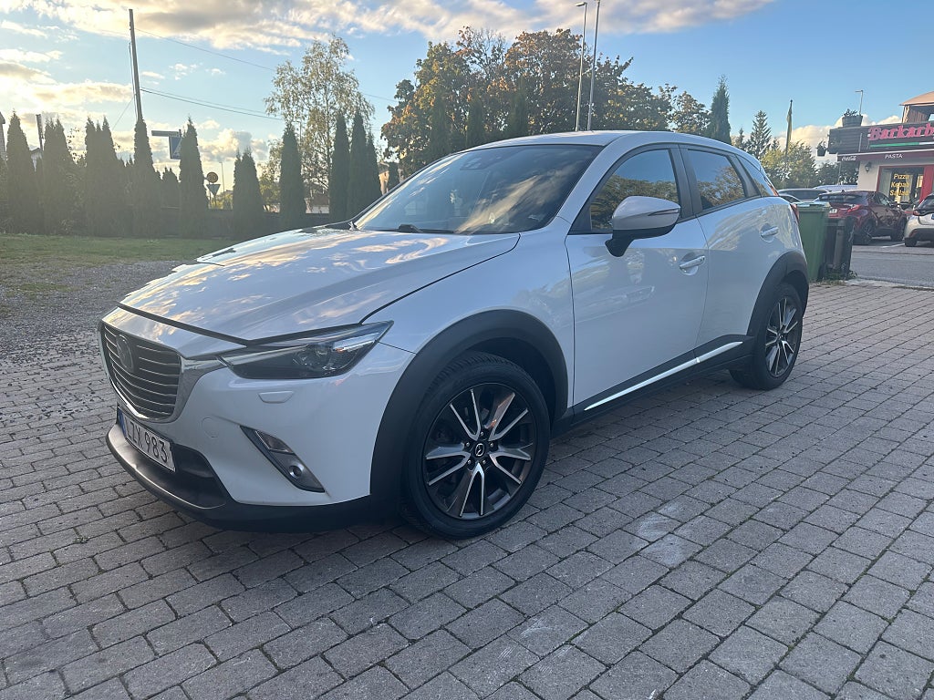 Mazda CX-3 2.0 SKYACTIV-G /Navi/B-kam/12 mån garanti/nybesiktigad 