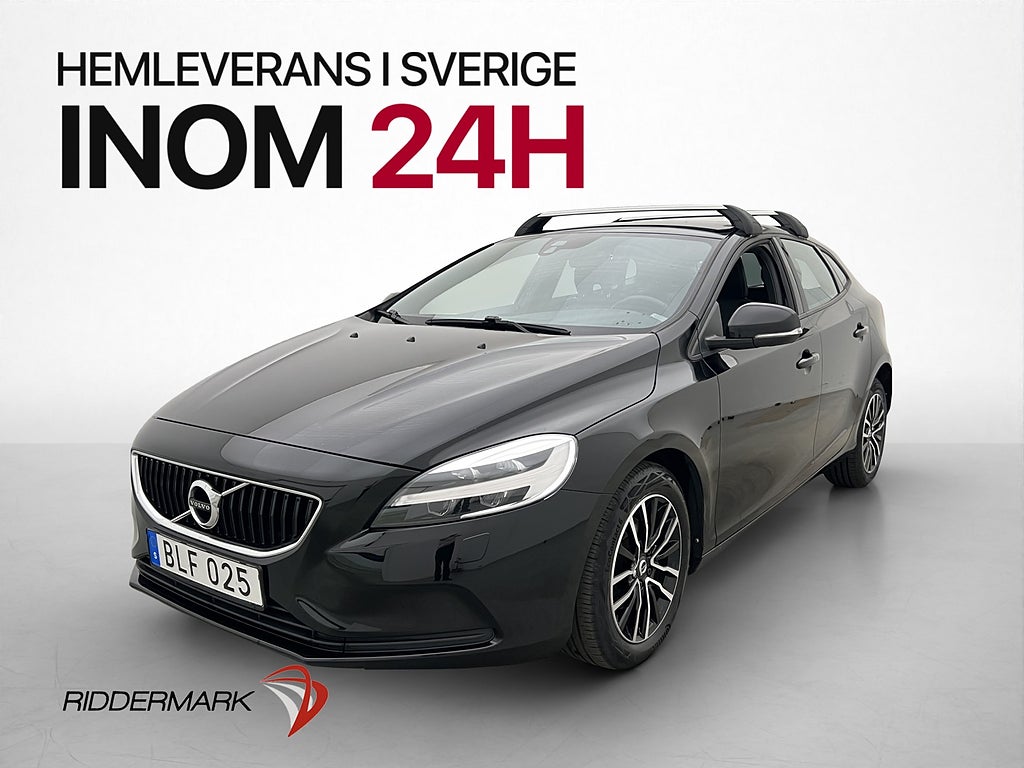 Volvo V40 D2 120hk Momentum Kamera Navi Värmare Sensorer VOC