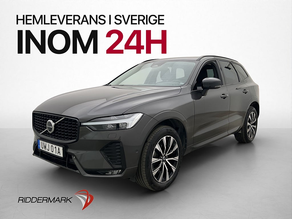 Volvo XC60 B5 AWD Plus Dark H/K Skinn Drag 360° BLIS MOMS