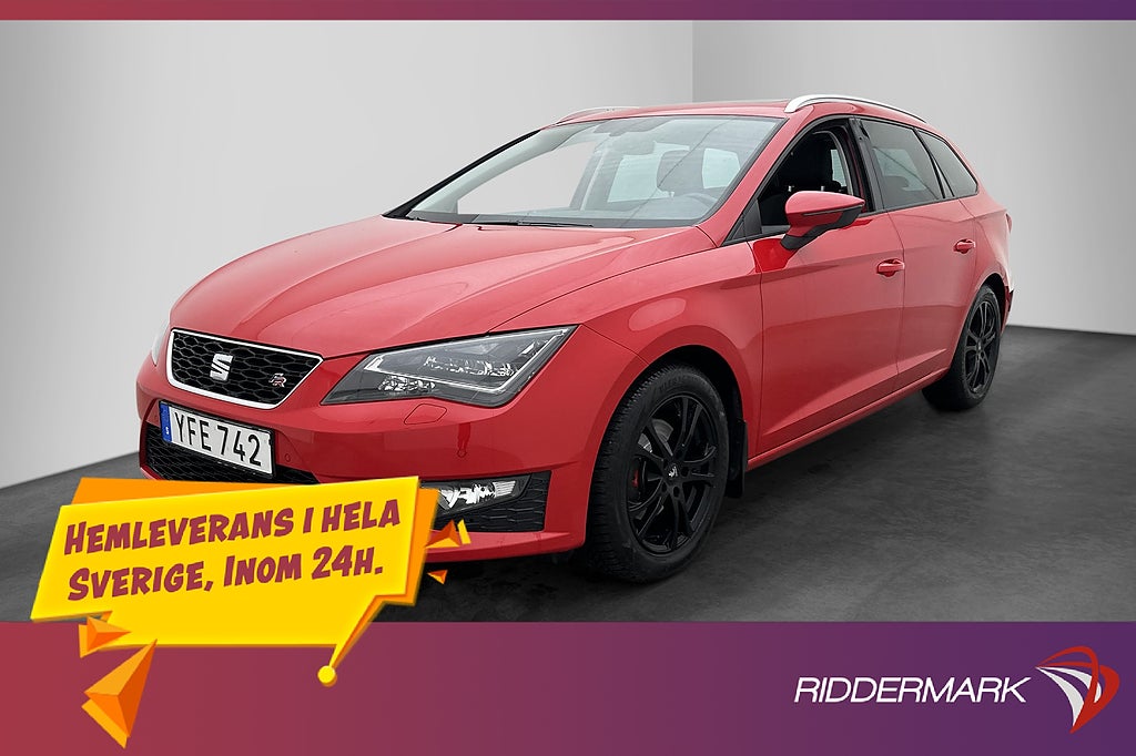 Seat Leon ST 1.4 TSI 150hk FR Panorama Kamera CarPlay