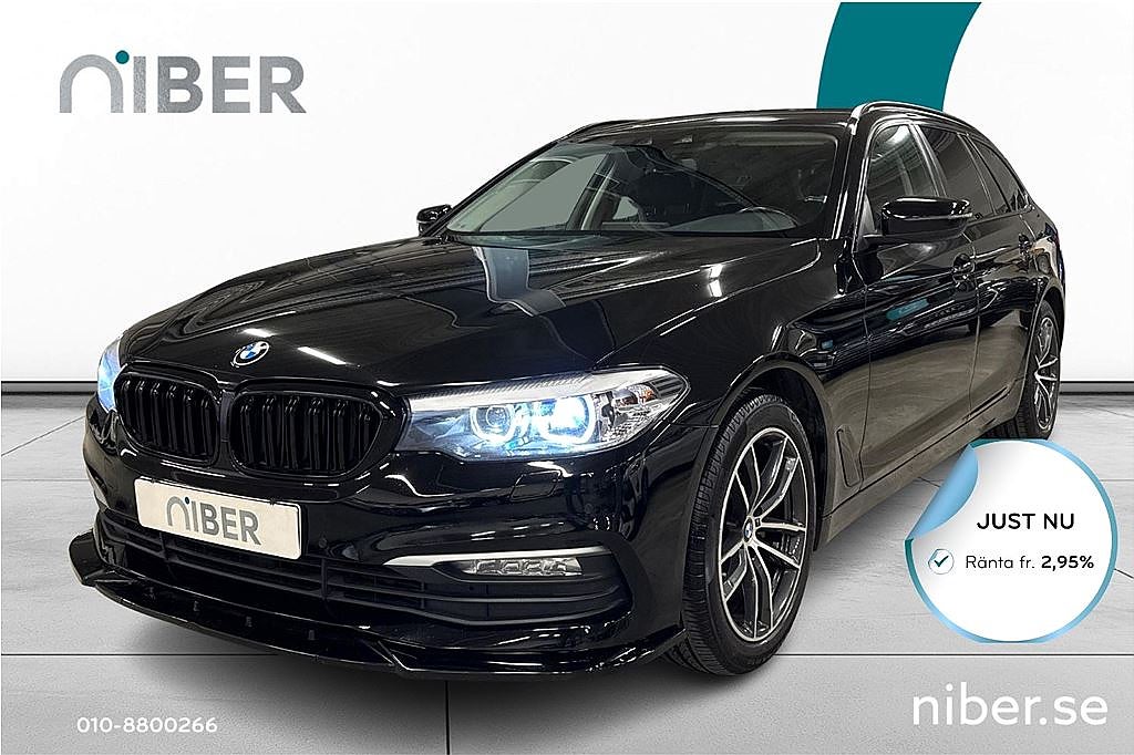 BMW 520 d 190hk, Drag, mörktoning, Fr 2,95% RÄNTA