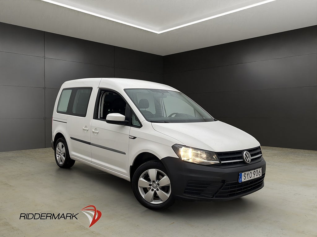 Volkswagen Caddy 2.0TDI Värmare Dragkrok Farthållare