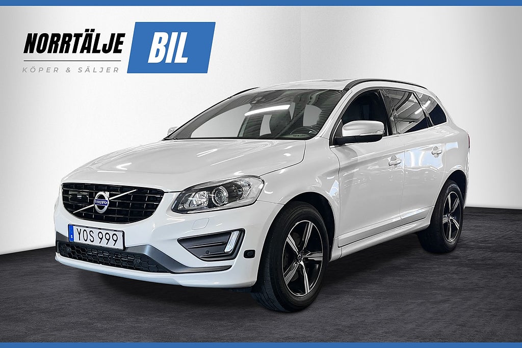 Volvo XC60 D4 190 HK AWD AUT R-DESIGN DRAG NAVI PNAO KAMREM BYTT