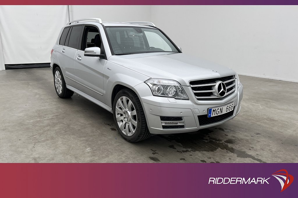 Mercedes-Benz GLK 220 CDI 170hk 4MATIC Dragkrok Halvskinn