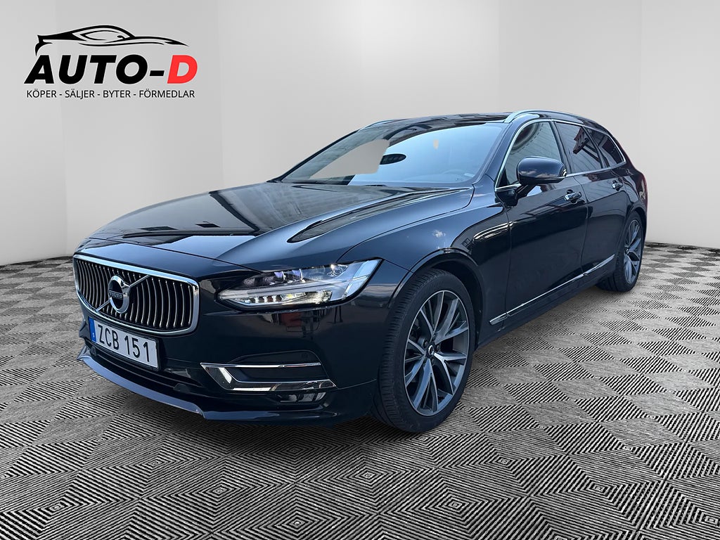 Volvo V90 D4 AWD Geartronic Inscription 190hk/Pano/Drag/GPS/4,99%