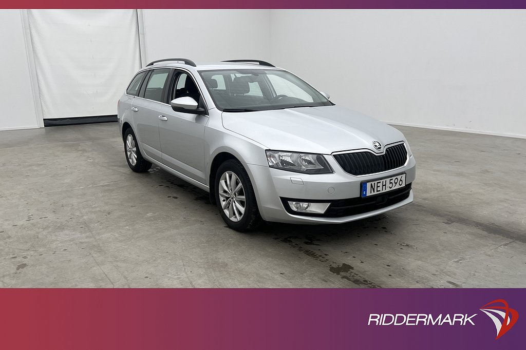 Skoda Octavia TSI 110hk Ambition P-Sensorer Fart 4,95% Ränta