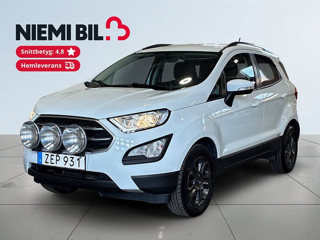 Ford Ecosport 1.0 EcoBoost Trend Plus Drag Navi Rattvärme Psens S&V