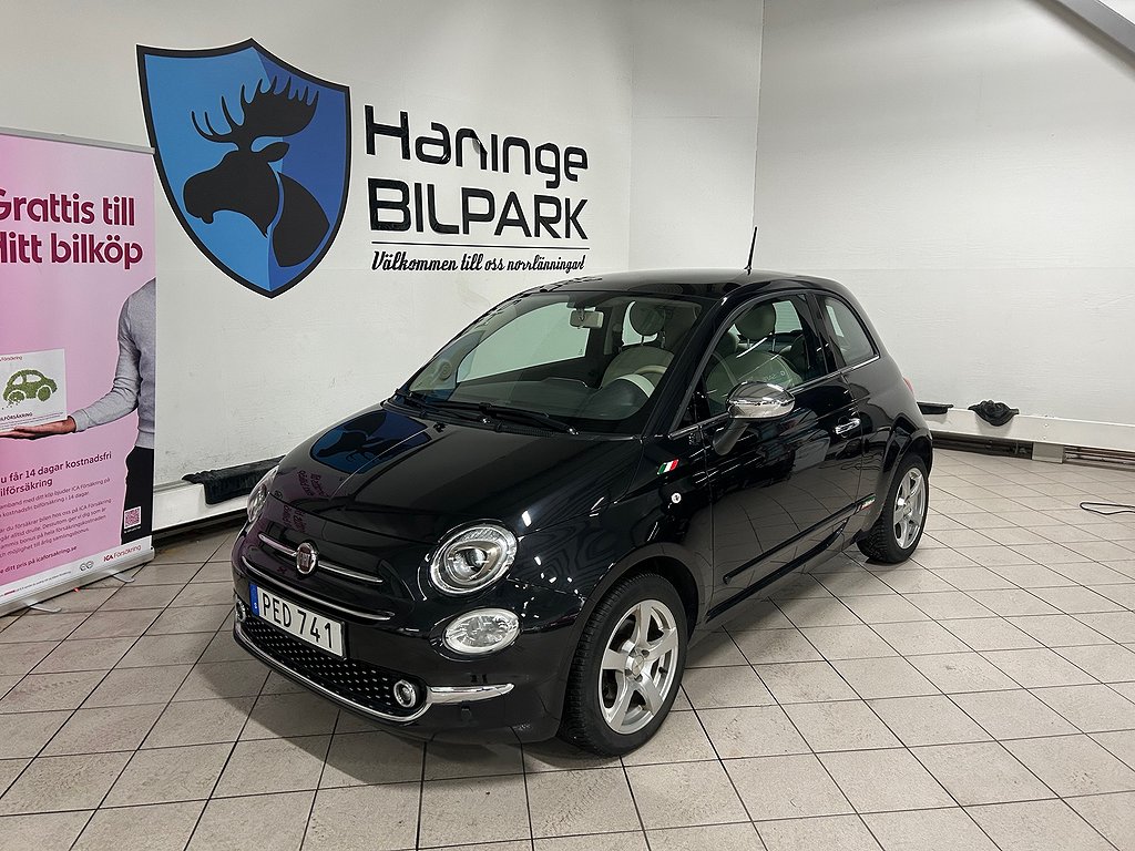 Fiat 500 1.2 8V Lounge /SUPERDEAL Fr 1640Kr/MÅN/AUTO/NYBYTT KAMREM/