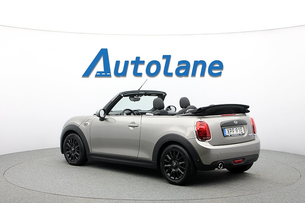 MINI Cooper Convertible DCT Pepper II, PDC, Låg skatt 136hk